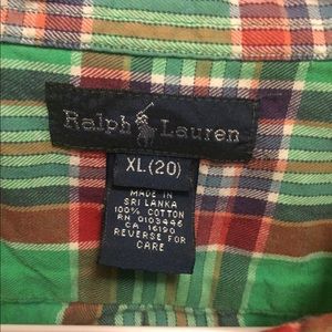 Ralph Lauren Plaid